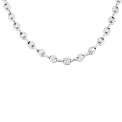 Collier Cadia Acier Blanc