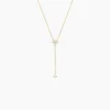 Collier Cahir Or Jaune Oxyde De Zirconium