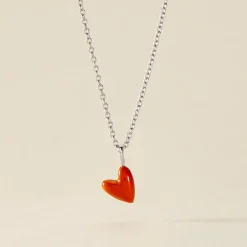 Collier Candies Argent Blanc