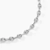 Collier Carrus Argent Blanc