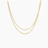 Collier Clareto Or Jaune