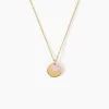 Collier Cleomelia Pastille Or Jaune
