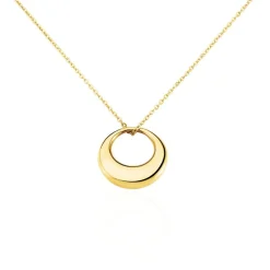 Collier Creolia Acier Jaune