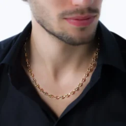 Collier Dami Or Tricolore