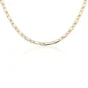 Collier Danae Plaquette Or Bicolore