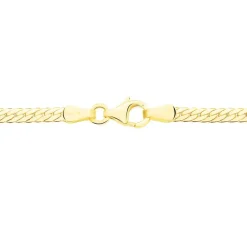 Collier Doline Maille Anglaise Or Jaune