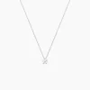 Collier Elfa Or Blanc Diamant