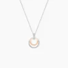 Collier Eloisia Or Bicolore Diamant