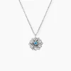 Collier Faven Argent Blanc Oxyde De Zirconium