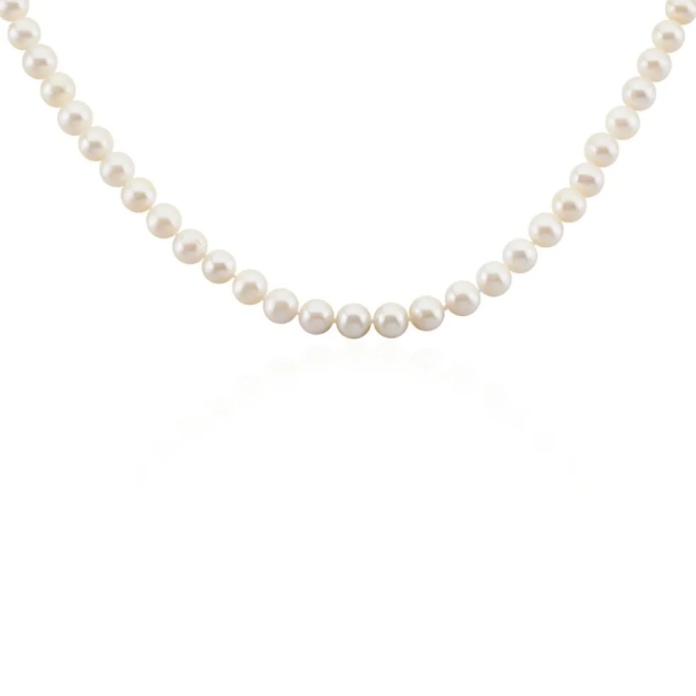 Collier Gabrieleae Or Jaune Perle De Culture