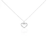Collier Gasparde Argent Blanc Oxyde De Zirconium