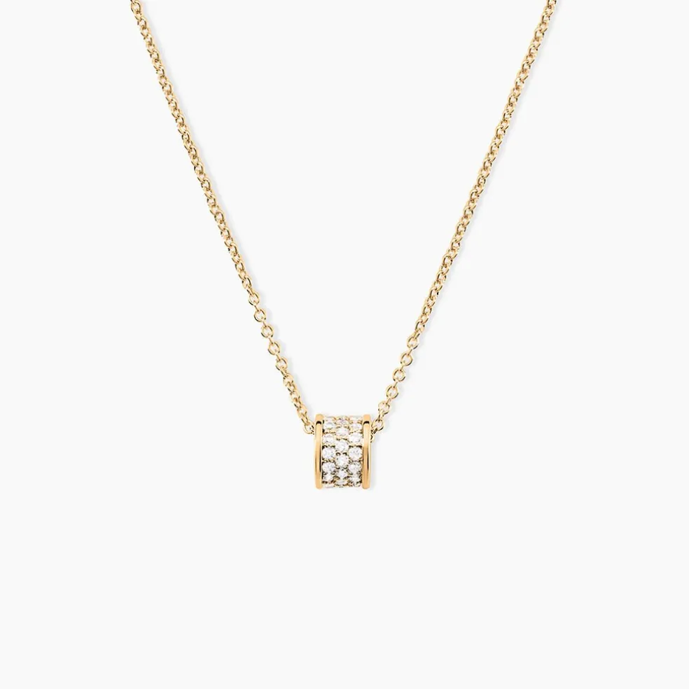 Collier Gia Plaqué Or Jaune Oxyde De Zirconium