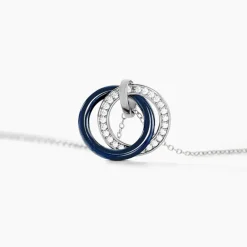 Collier Grizzel Argent Céramique Oxyde