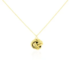 Collier Ignacy Or Jaune