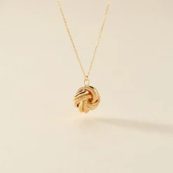 Collier Ignacy Or Jaune