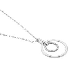 Collier Ignaza Or Blanc Diamant