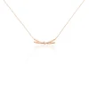 Collier Ilvia Or Rose Diamant