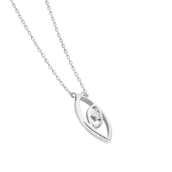 Collier Irla Or Blanc Diamant
