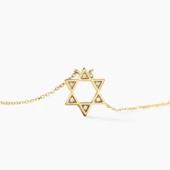 Collier Isak Or Jaune Diamant
