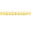 Collier Ivy Maille Haricot Or Jaune