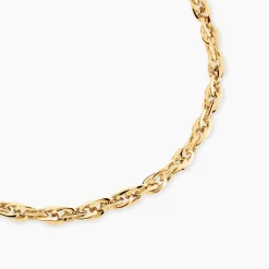 Collier Izar Torsadee Or Jaune