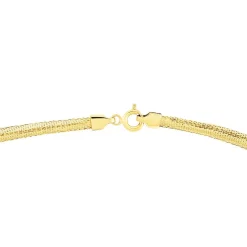 Collier Izaro Maille Flex Or Jaune