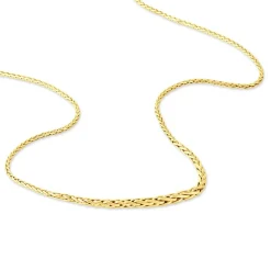 Collier Jany Danilo Maille Palmier Or Jaune