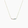 Collier Jardin Secret Or Jaune Topaze