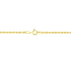 Collier Jerry Danilo Maille Corde Or Jaune