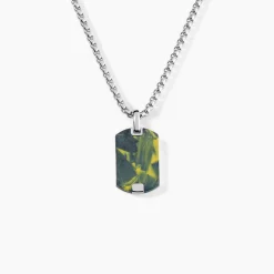 Collier Jourdan Azeneth Acier Argenté