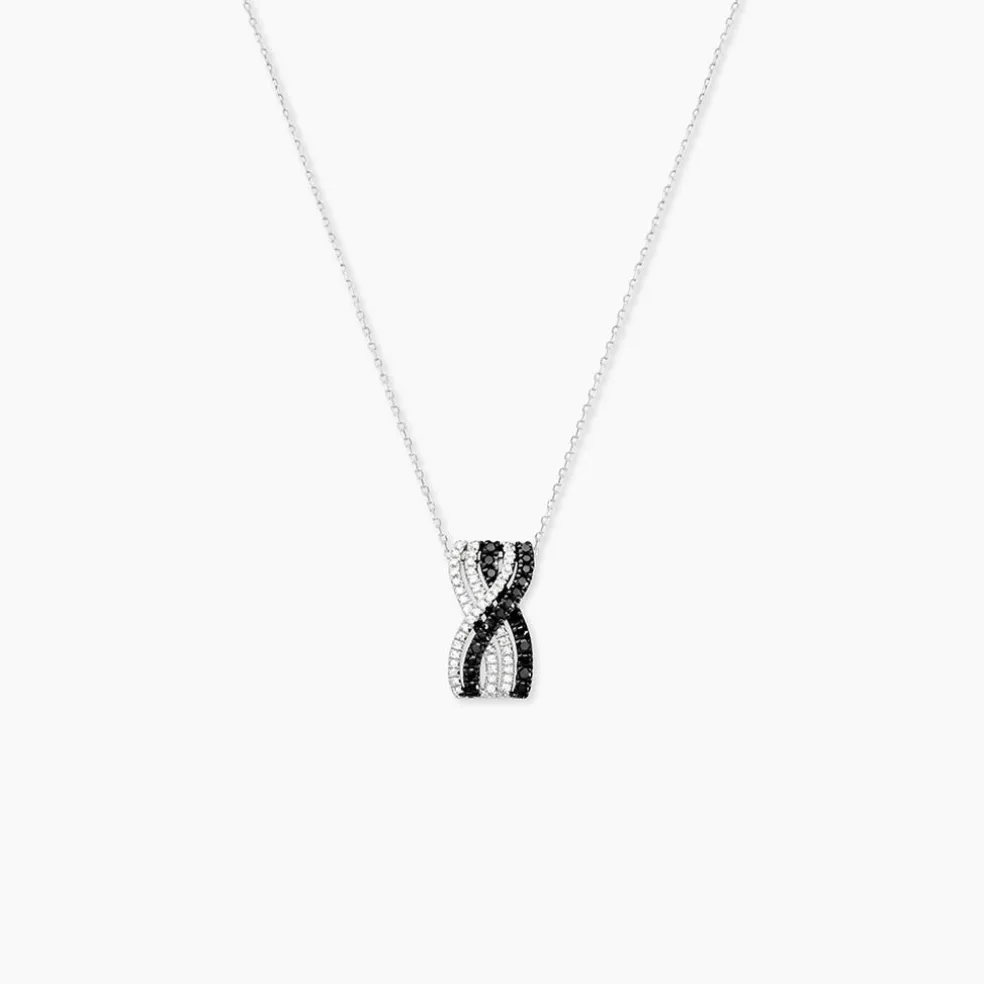 Collier Julianne Or Blanc Diamant