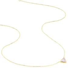 Collier Juliete Or Jaune Amethyste
