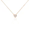 Collier Kadidjatou Or Rose Oxyde De Zirconium