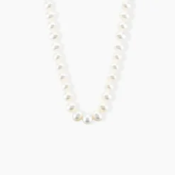 Collier Kanwal Or Jaune Perle De Culture
