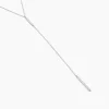 Collier Katell Argent Blanc