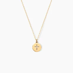 Collier Kristian Or Jaune Diamant