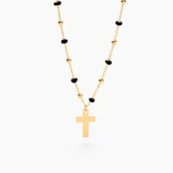 Collier Krystle Or Jaune
