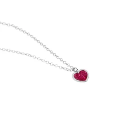Collier Lara Argent Blanc