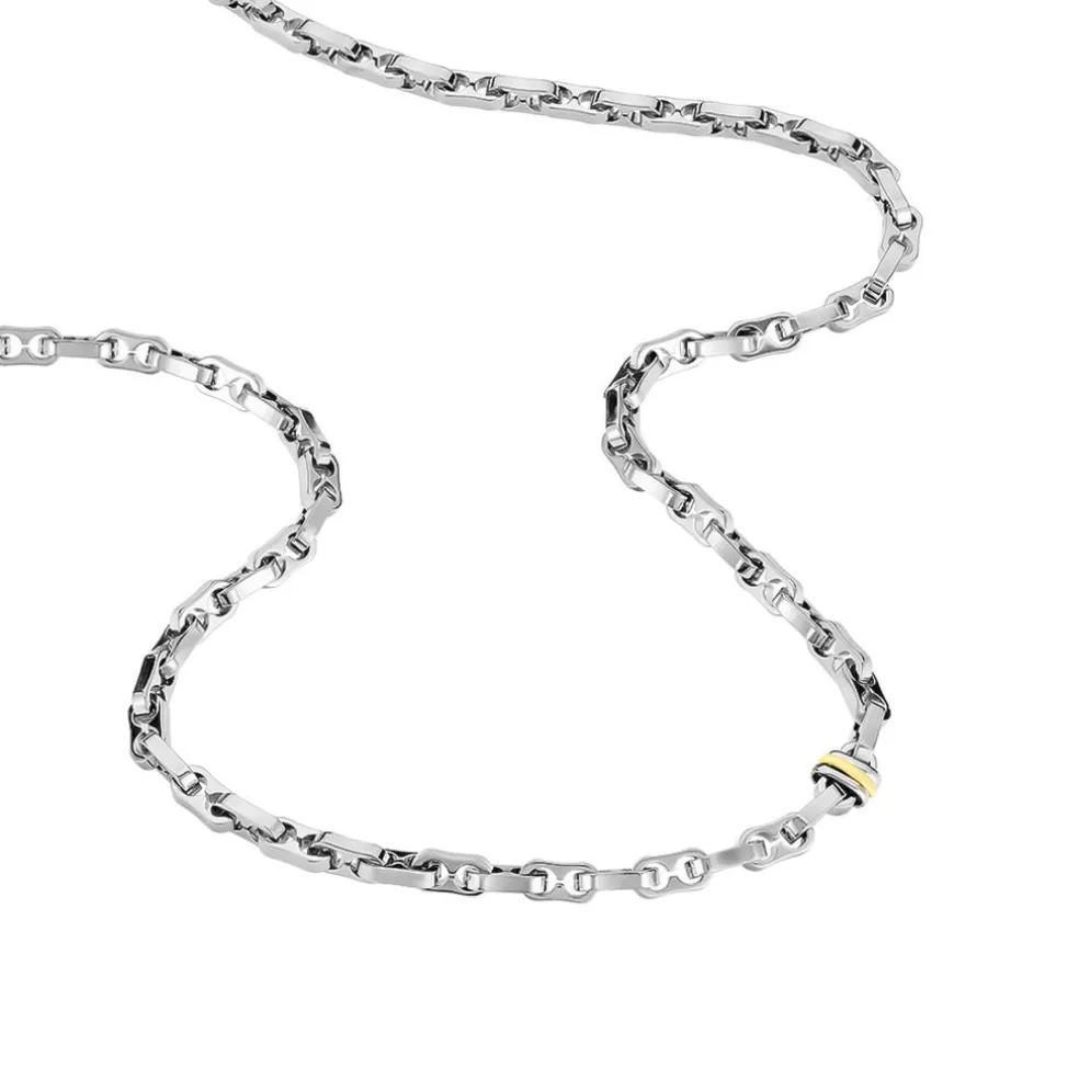 Collier Laura-lyneae Or Acier Bicolore