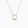 Collier Leafora Or Jaune