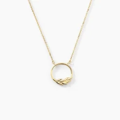 Collier Leafora Or Jaune