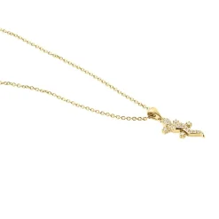 Collier Lehar Plaqué Or Oxyde