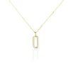 Collier Link Or Jaune