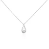 Collier Loren Argent Blanc Perle De Culture