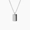 Collier Lovaina Acier Blanc