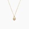 Collier Lucrezio Or Jaune Oxyde De Zirconium
