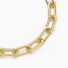 Collier Lyre Acier Jaune
