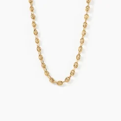 Collier Maille Dami Maille Grain De Cafe Or Jaune