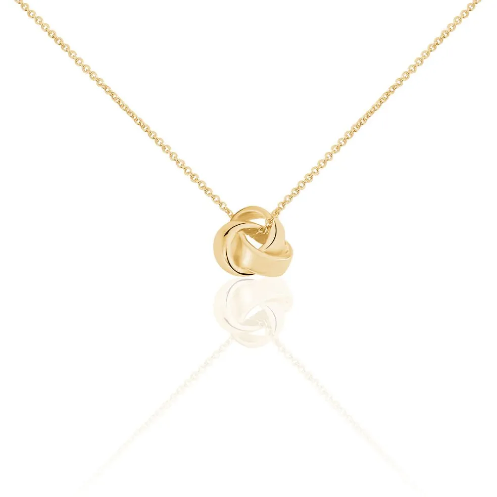 Collier Marcelina Plaqué Or Jaune