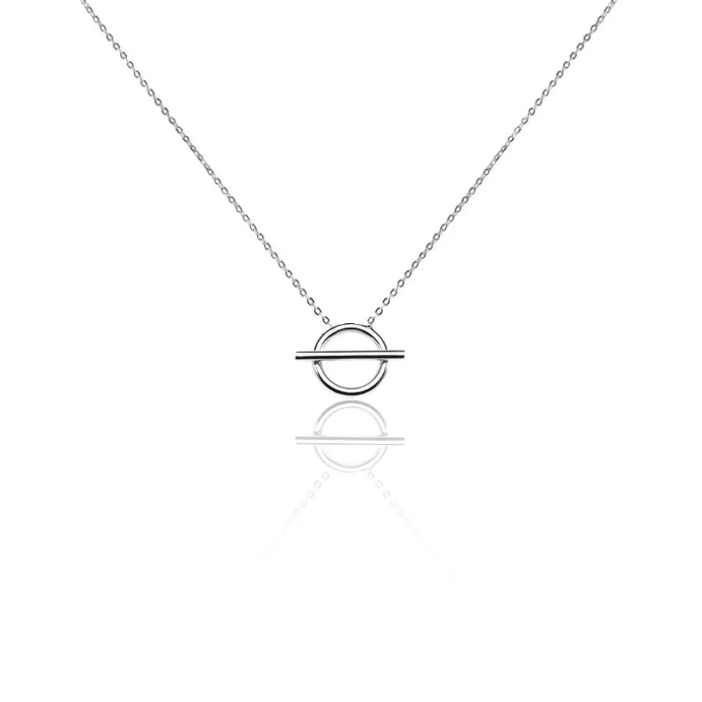 Collier Marie-capucine Argent Blanc